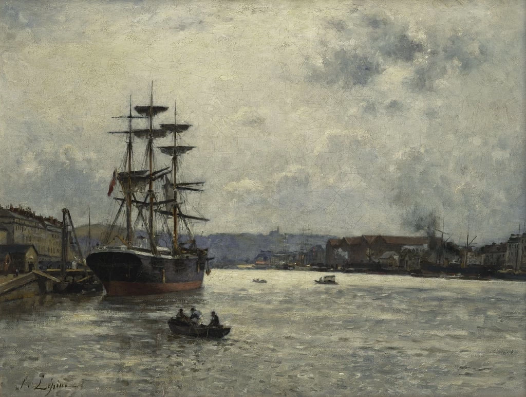 Il porto di Caen